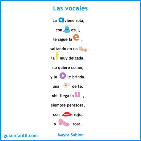 Poemas De Vocales