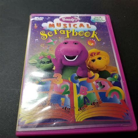 Barney S Musical Dvd Lot 2 Scrapbook Dino Dancin Tunes Pbs Purple 45986028297 Ebay