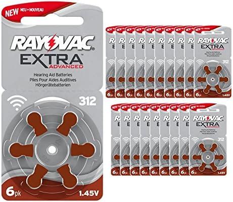 Rayovac Extra Advanced No Hearing Aid Battery Zinc Air P