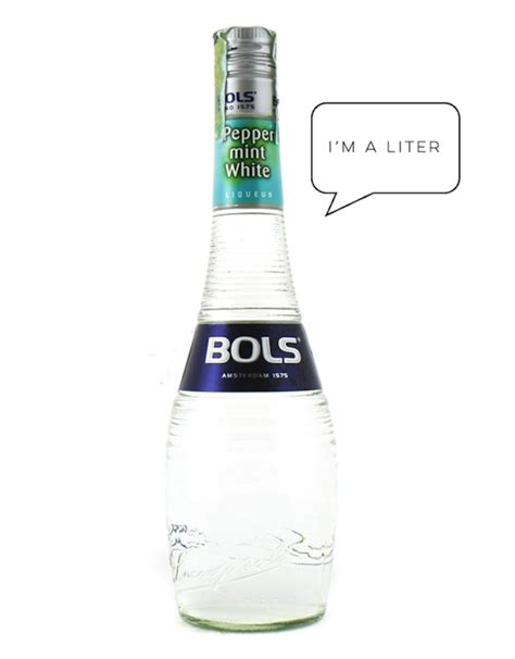Bols Peppermint Liqueur White 1l York Cellars