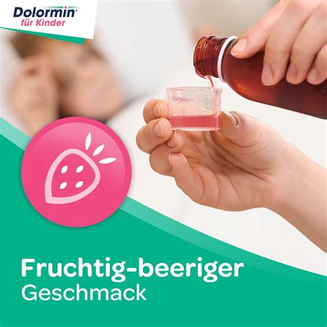 Dolormin für Kinder 40 mg ml Ibuprofensaft 100 ml shop apotheke