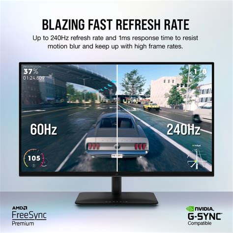 Corsair Xeneon 32QHD240, Gaming-Monitor 81 cm(32 Zoll), schwarz, QHD ...