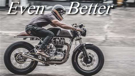 Cafe Racer Royal Enfield Continental Gt 535 By Zeus Custom Youtube