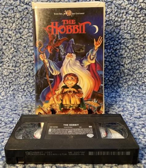 The Hobbit Vhs Clamshell Lord Of The Rings Animated Cartoon