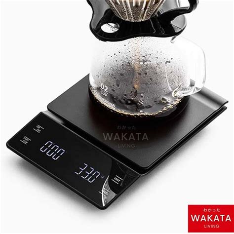 Jual THOME Timbangan Kopi Digital 3kg Timer Drip Coffee Scale V60