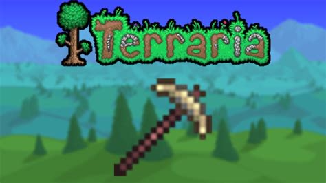 How To Make A Tin Pickaxe In Terraria Quick Tutorial Youtube