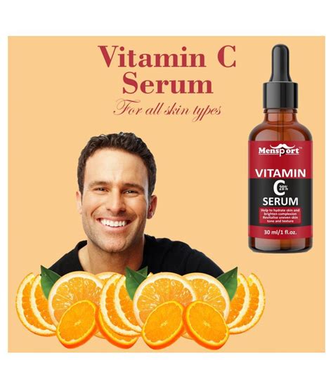 Mensport Vitamin C Skin Lightening Face Serum 30 Ml Pack Of 3 Buy Mensport Vitamin C Skin