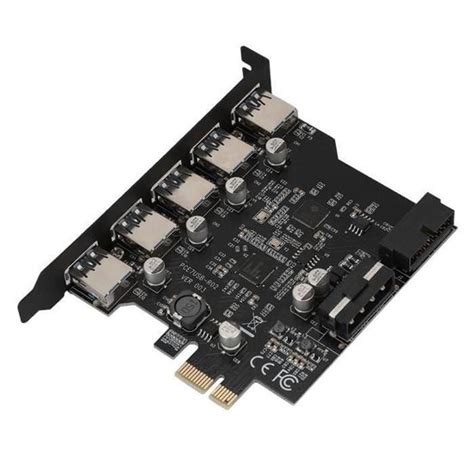 N212982 Fdit Pci E à 5 Ports Usb30 Connecteur De Carte Dextension Pci