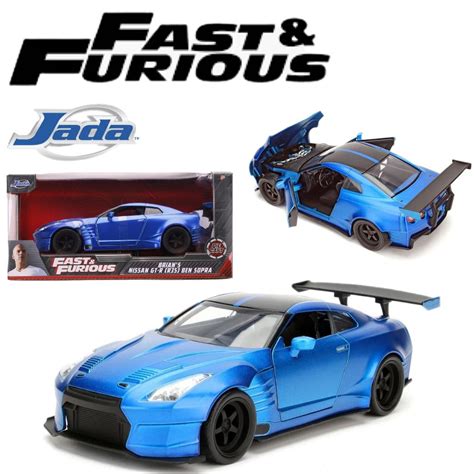 Original Jada Scale 1 24 Fast Furious Brian S Nissan GT R R35 Ben