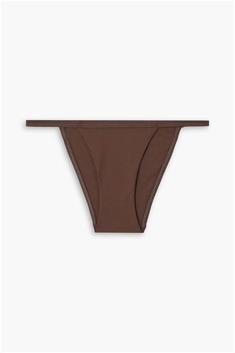 Matteau Low Rise Bikini Briefs In Chocolate ModeSens
