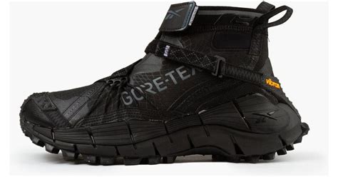Reebok Zig Kinetica Ii Edge Gore-tex in Black for Men | Lyst UK