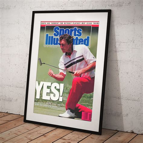 Hale Irwin, 1990 Us Open Sports Illustrated Cover Framed Print by Sports Illustrated | Sports ...