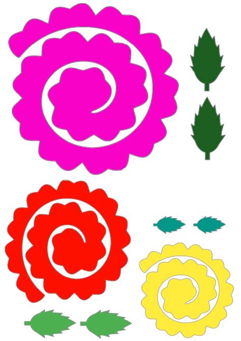 Images By Deb Schoonover On Cricut Felt Flower Template 704 Artofit