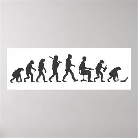 Evolution of Man Laptop Poster | Zazzle