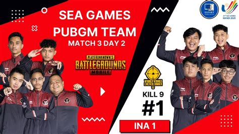 Kelazz Sea Games Pubgm Team Match Day Ina Wwcd Kill