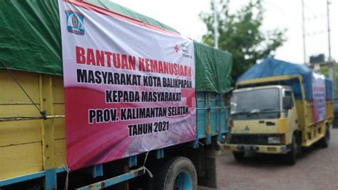 Bantuan Logistik Ton Siap Angkut Pmi Balikpapan Kembali