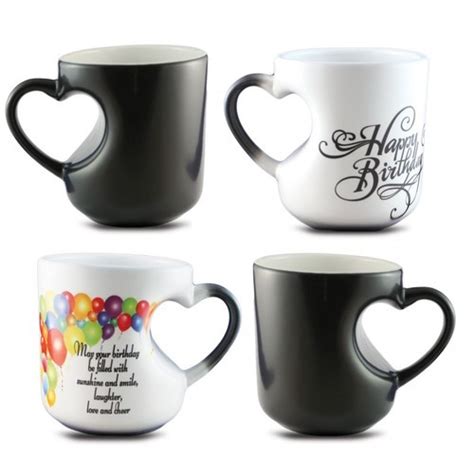 Sublimation Magic Mug Heart Cut Handle Buy Heart Cut Handle Sublimation