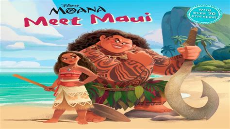 📚 Meet Maui Disney Moana Read Aloud Books For Children Bedtime Stories