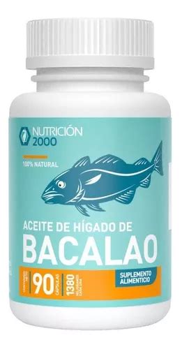 Capsulas De Aceite De Higado De Bacalao 90cap Nutricion 2000