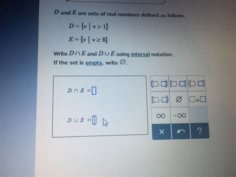 Solved Write The Set Of Real Numbers Using Interval Notation Please Course Hero