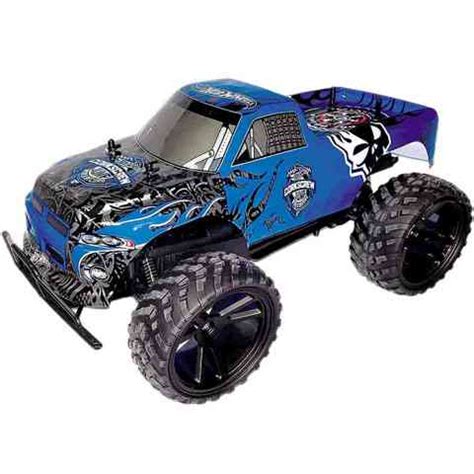 RC Hot Wheels Monster Truck terénne auto na diaľkové ovládanie 1 8 modré Mondo Motors objednať