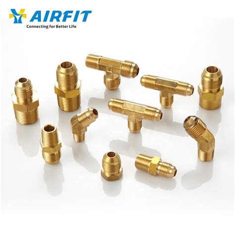 Airfit S A E Flare Brass Insert For Ppr Pneumatic Air Fitting