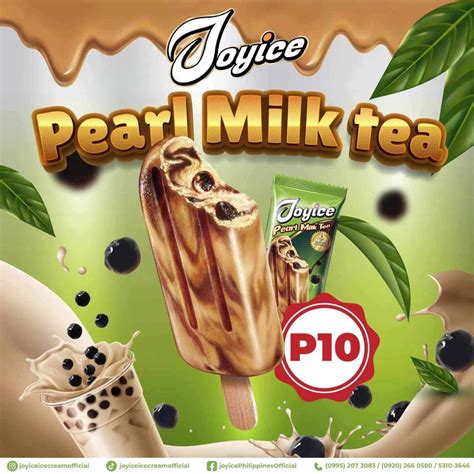 Joyice Launches Pearl Milk Tea Flavored Ice Cream For Only P Srp