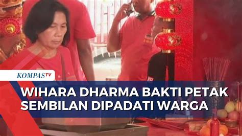 Jelang Perayaan Imlek Wihara Dharma Bhakti Di Glodok Layani Ibadah