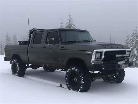 Ford 4x4 Dentside Crew Cab 1979 Ford Truck 79 Ford Truck Ford Trucks