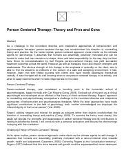 Person Centered Therapy Theory And Pros And Cons Pdf Image Not Found