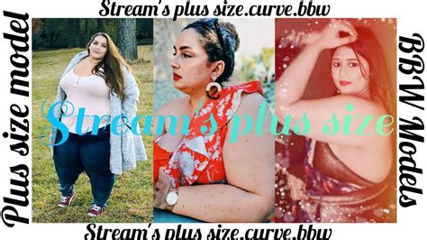 Best Plus Size Model Bbw And Curve Modals Youtube