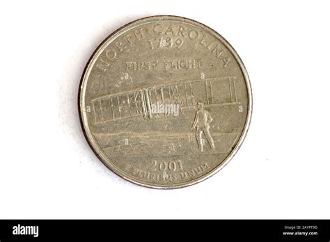 North Carolina State Quarter Stock Photo Alamy