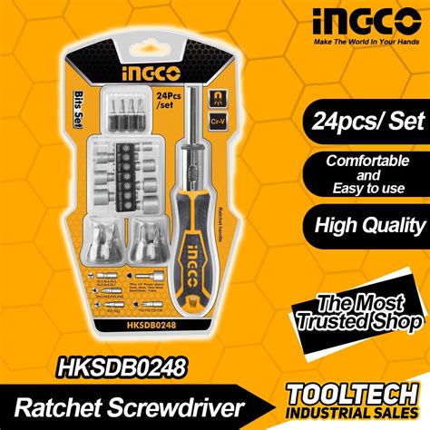 INGCO Rachet Screwdriver TOOLTECH Lazada PH