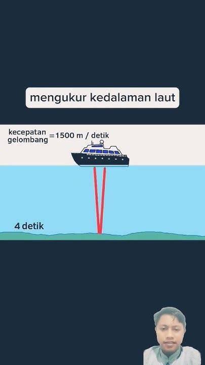 Cara Mengukur Kedalaman Laut Dgn Kecepatan Gelombang Ada Yg Tau