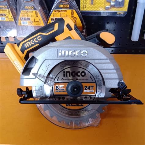 Jual Mesin Circular Saw Cordless V Ingco Csli Shopee Indonesia