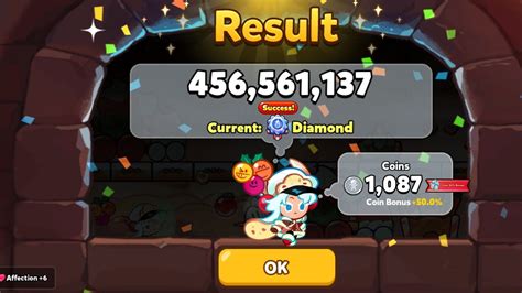 Getting DIAMOND Rank In The NEW Stollen Cookie S Trial Run Cookie Run