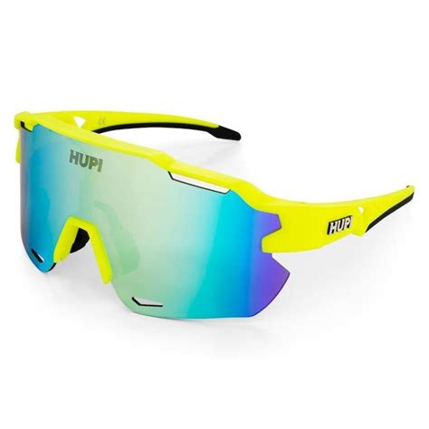 Culos De Sol Esportivo Ciclismo Hupi Quiriri Amarelo Neon Lente