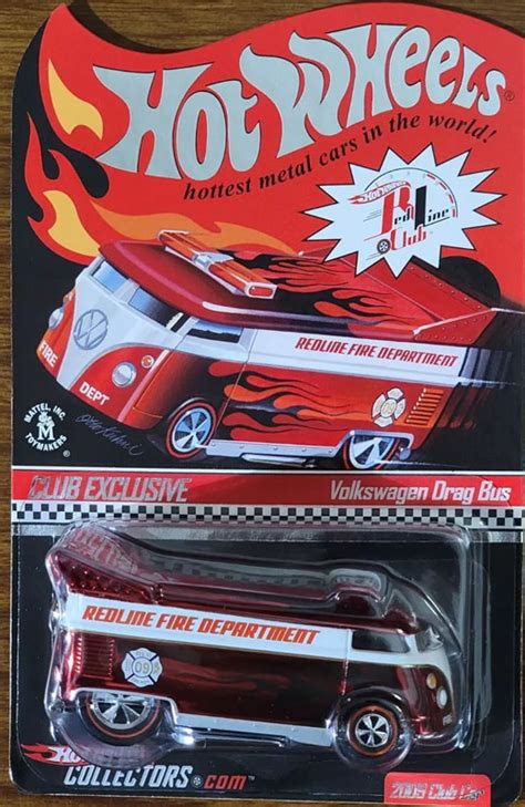 Hot Wheels Volkswagen Drag Bus RLC Exclusive Release RLC Membership
