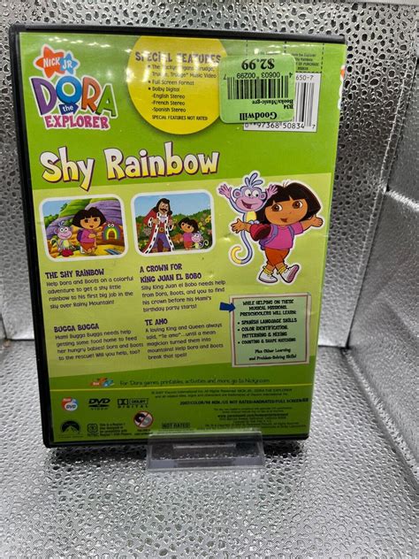 Dora The Explorer Shy Rainbow Dvd Nickelodeon Nick Jr 35934 Hot Sex Picture