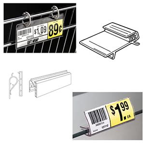 Shelf Sign Holders - Shelf Accessories | American Retail Supply