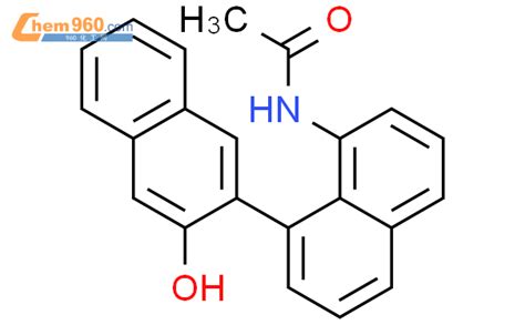 503818 11 9 Acetamide N 3 hydroxy 1 2 binaphthalen 8 yl CAS号