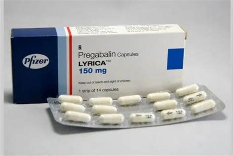 Pregabalin Mg Lyrica Mg Capsule Prescription Capsules In