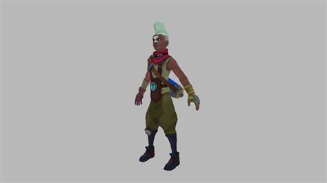 Fanart Ekko 3d Model By Miguelrauda 605ff46 Sketchfab