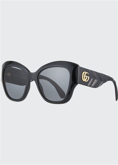 Gucci Oversized Acetate Butterfly Sunglasses Bergdorf Goodman