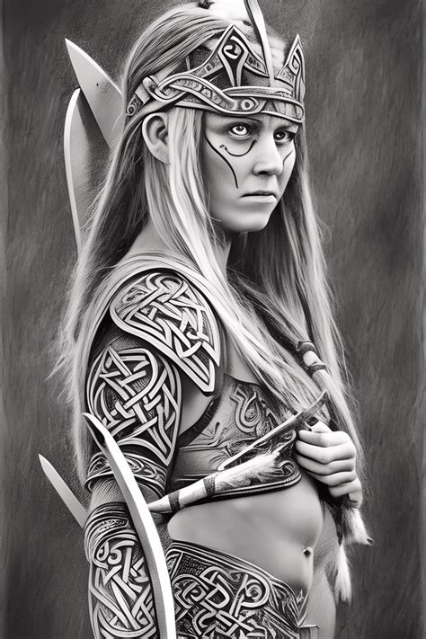 Viking Warrior Princess Tattoos