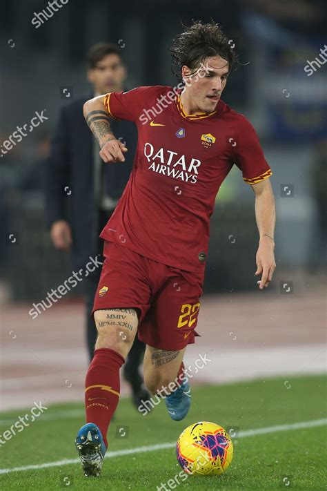 Nicolo Zaniolo Roma Action Editorial Stock Photo Stock Image