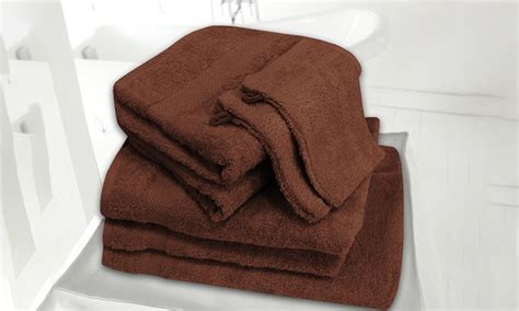 Lot De 7 Serviettes De Bain Groupon Shopping