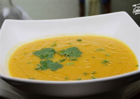 Sopa De Calabaza Y Zanahoria Receta De Isabel Vidal Pérez Cookpad