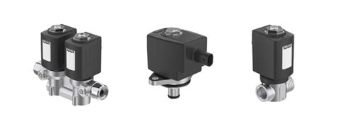 Specialised solenoid valves for hydrogen fuel cells Bürkert Fluid