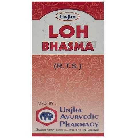 Unjha Loh Bhasma Buy Bottle Of 10 0 Gm Bhasma At Best Price In India 1mg